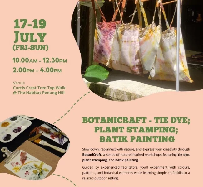 BotaniCraft – Tie Dye, Plant Stamping, Batik Painting